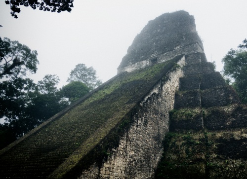 maya tikal pyramid -7